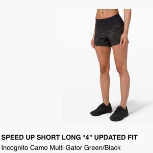 Speed Up MR Shorts “4